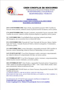 PROGRAMMA Corso istruttori